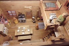 Closer look inside cabin