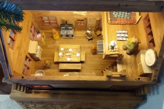 Back of Cabin - Roof off