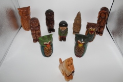 A Variety of Carvings