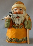 Small Orange Santa