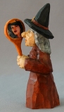 Witch Holding Mirror of Pretty Witch