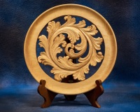 First Place - Tom Severson - Acanthus Plate