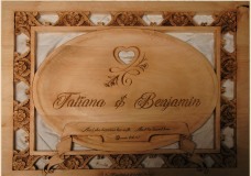 Third Place (Tie) - Mark Fredrickson - Ben and Tatiana Carving