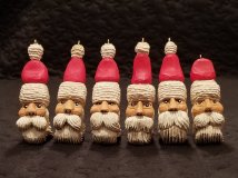 Santa Ornaments