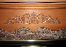 Decorative Fireplace Appliqué