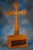 Scroll saw cross