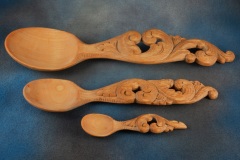 "Papa Spoon, Mama Spoon and Baby Spoon"
