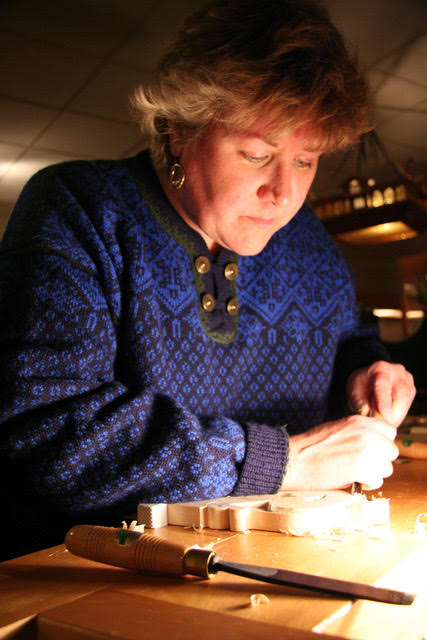 Rebecca Hanna at work